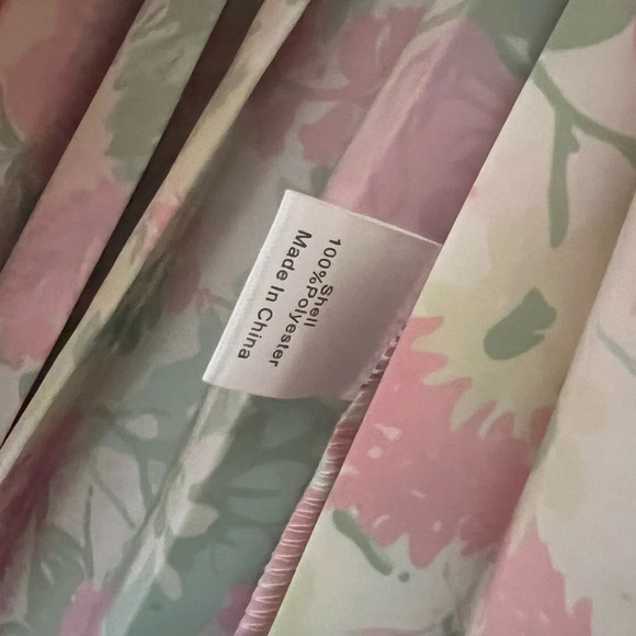 Tuckernuck Fiora Pleat Bright Floral Square Neck Midi Spring Easter Dress Size 8 - Picture 9 of 11